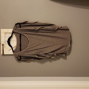 Loft Sleeveless Banded Bottom Top Size M